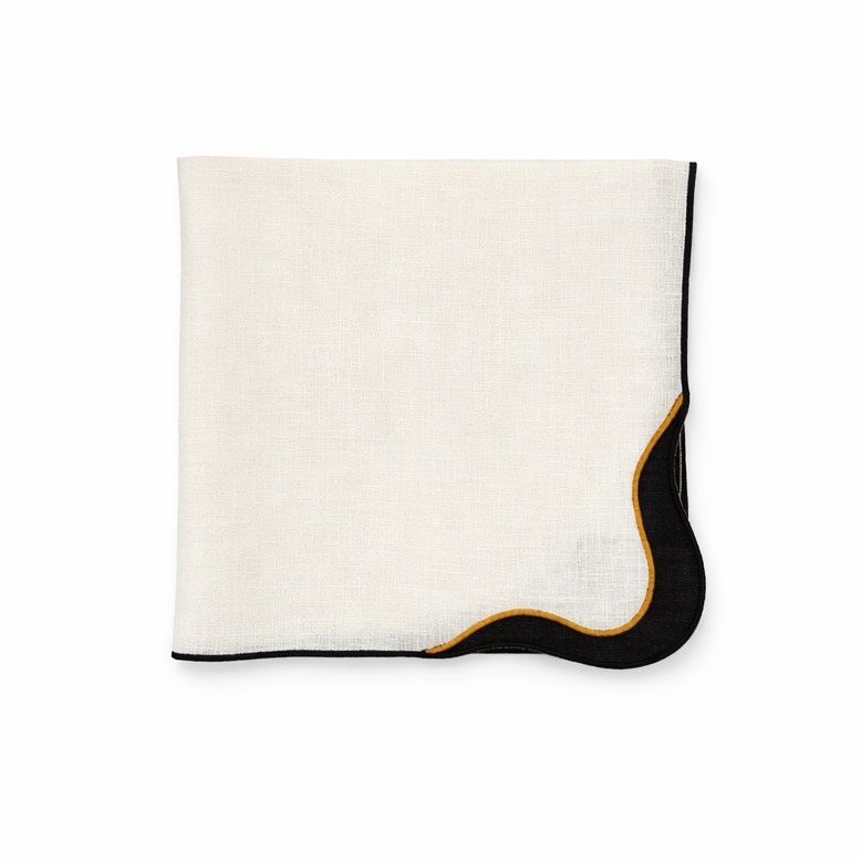 Wave Napkin - Black