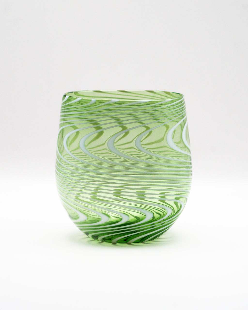 WAVE Glass - Apple Green